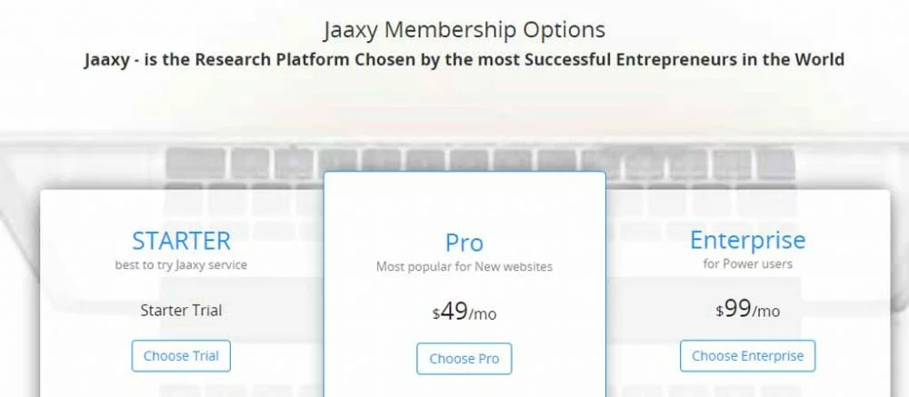 Jaxxy Membership Options