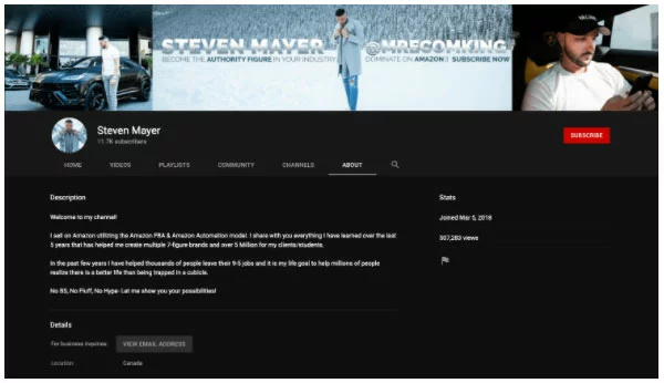 Stevens YouTube Channel