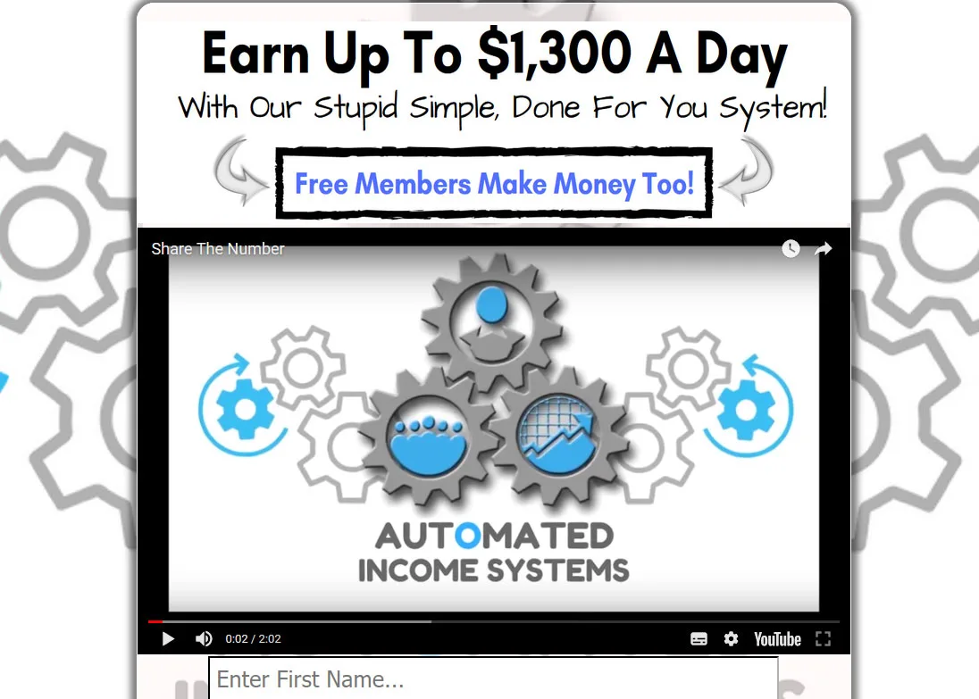 Automated Income Systems Review how it works