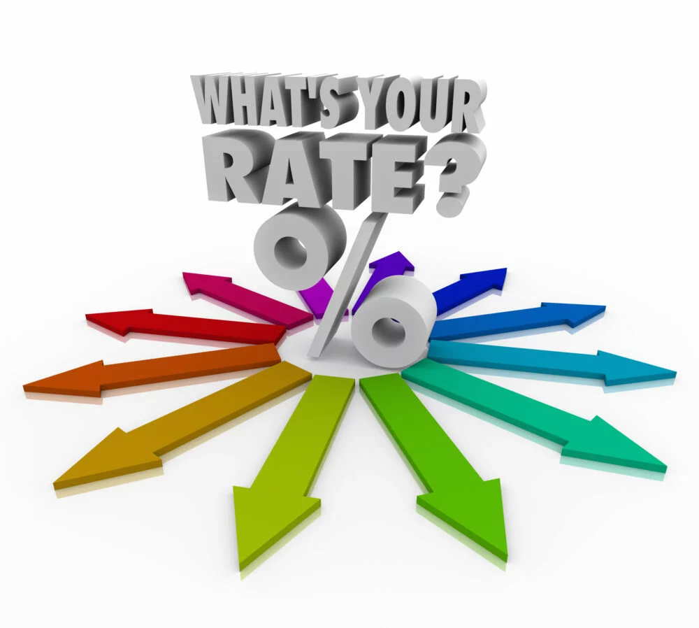 Show your rates