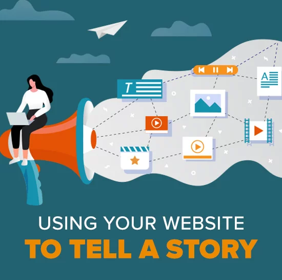 Use your business website to tell your story