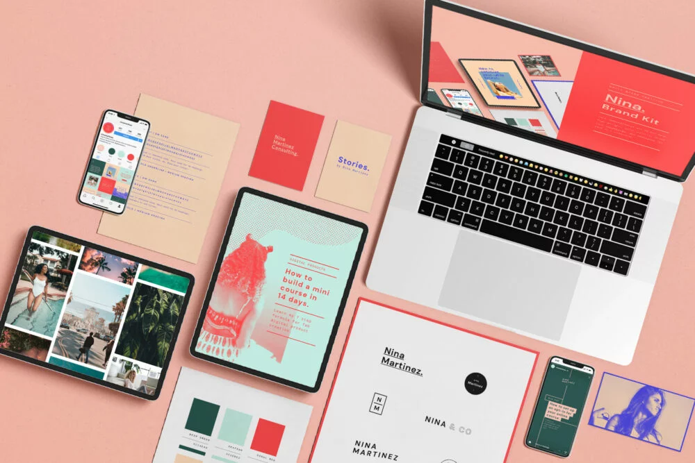 Branding Kit Digital Products To Sell On Etsy