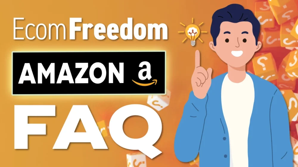 Ecom Freedom Amazon FBA Course And Have Your Own FBA Business