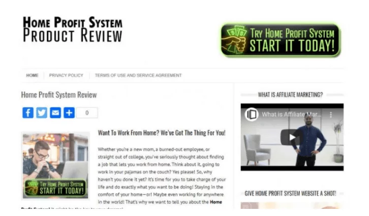 What Is The Home Profit System