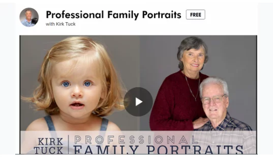 Family Portraits Using DSLR Camera