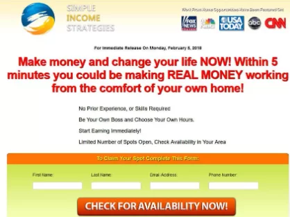 How Much Does Simple Income Strategies Cost