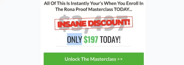 Is Rona Proof Masterclass Worth It For Real Estate Investors