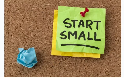 Start Small In Your Own Pace