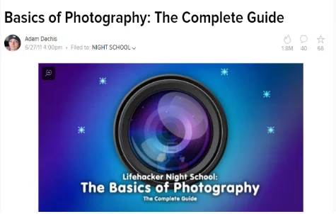 The Complete Guide For Professional Photographer