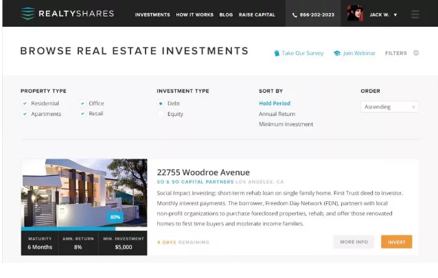 Why RealtyShares