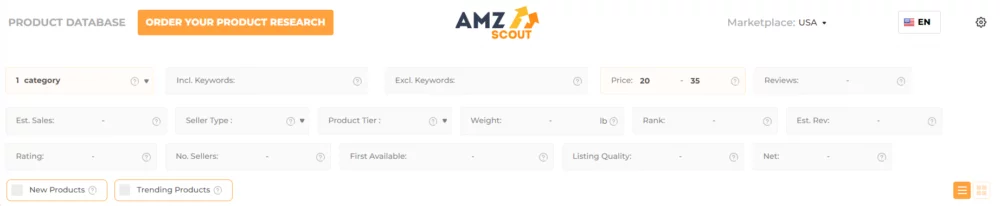 AMZScout Web App And AMZScout Pro Extension