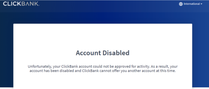 Anthony Morrison Banned From ClickBank
