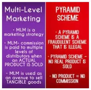 What's The Difference Between An MLM And A Pyramid Scheme