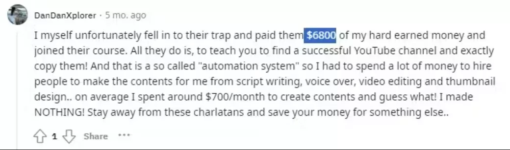 Grow Channels YouTube Automation Courses Cost