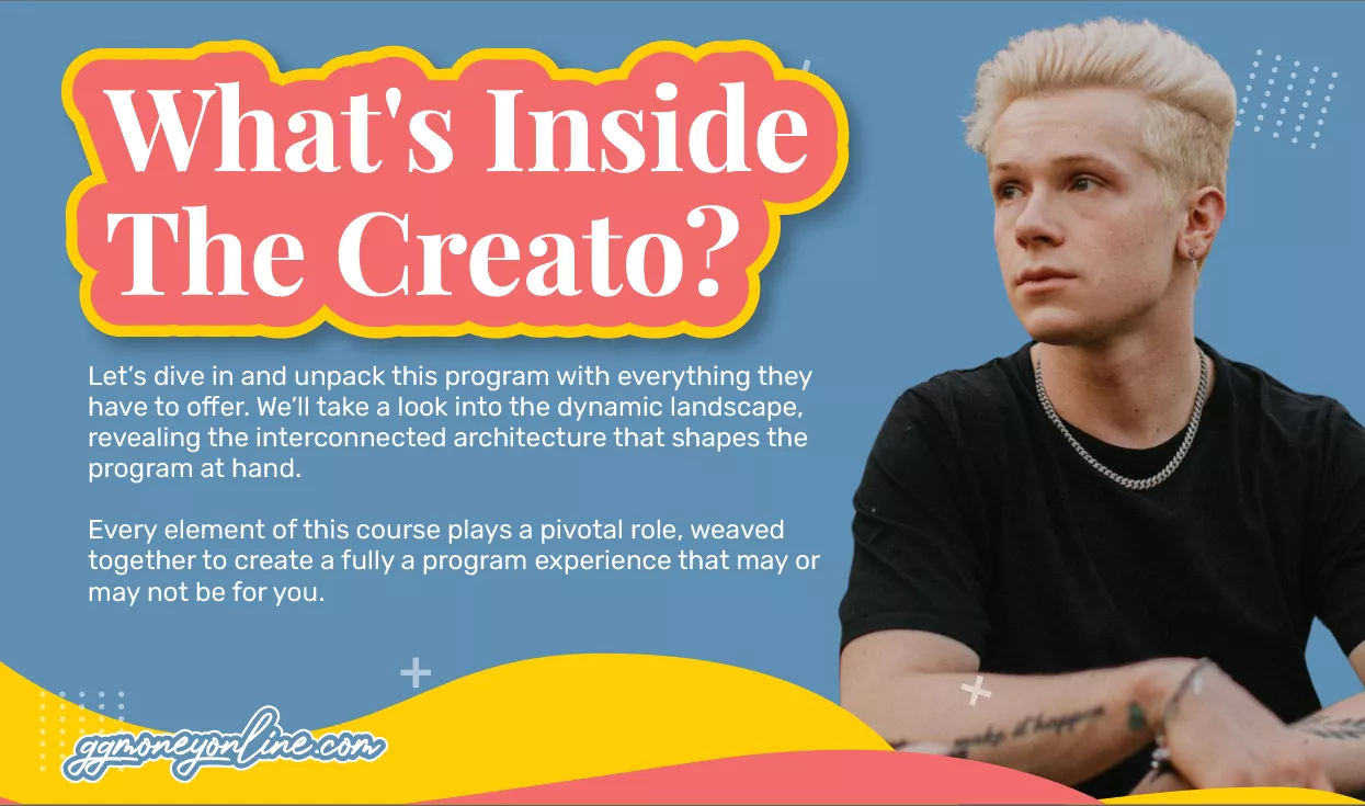 Introduction to Creato course - What's Inside?