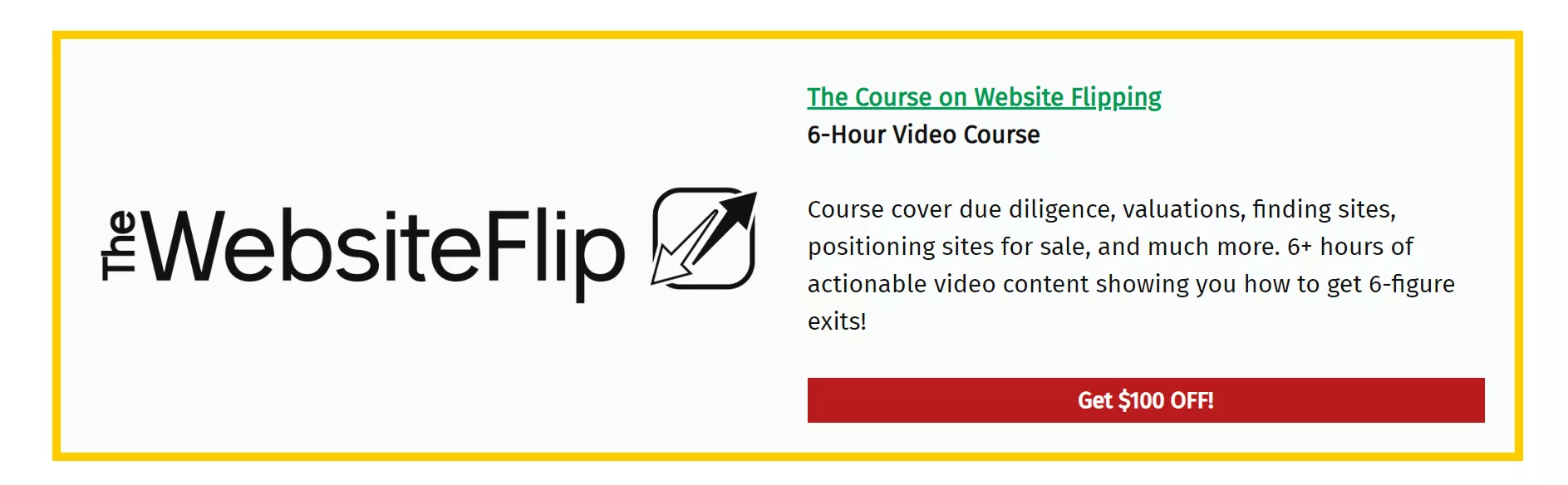 The Website Flip Video Course