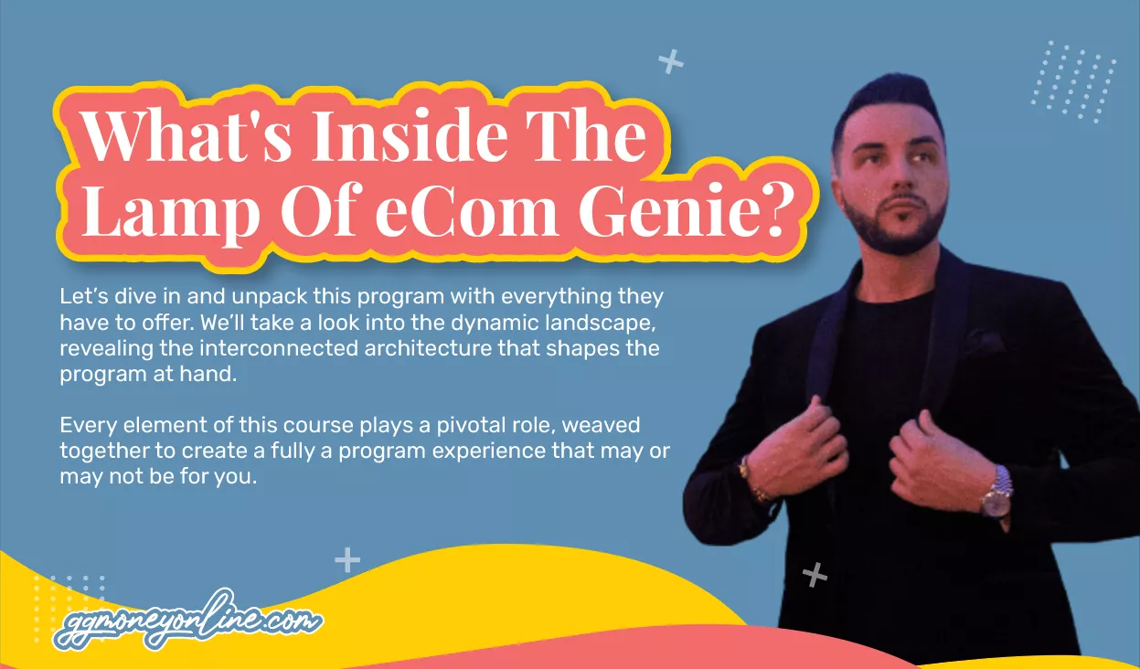 What's inside the lamp of ecom genie?