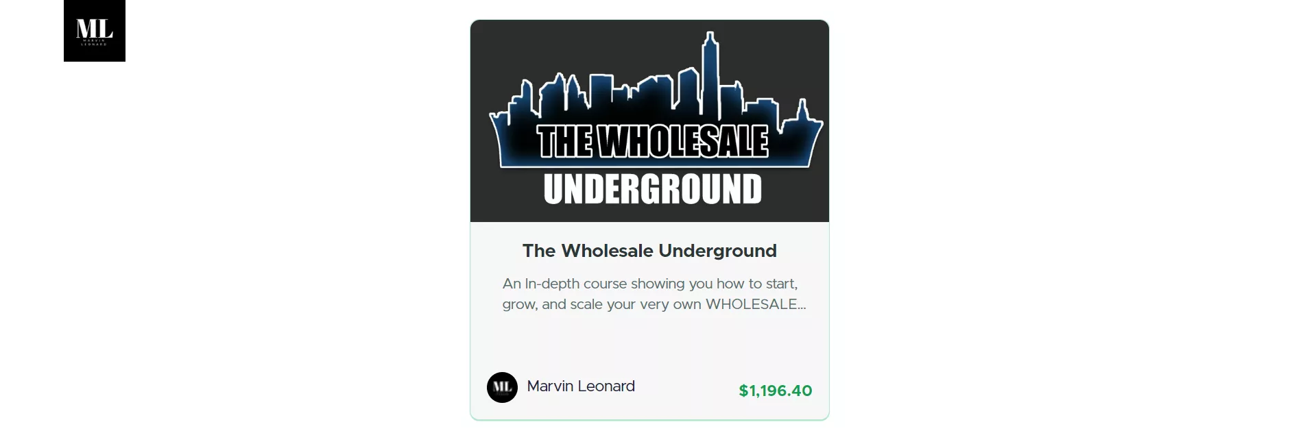 Wholesale Underground Cost