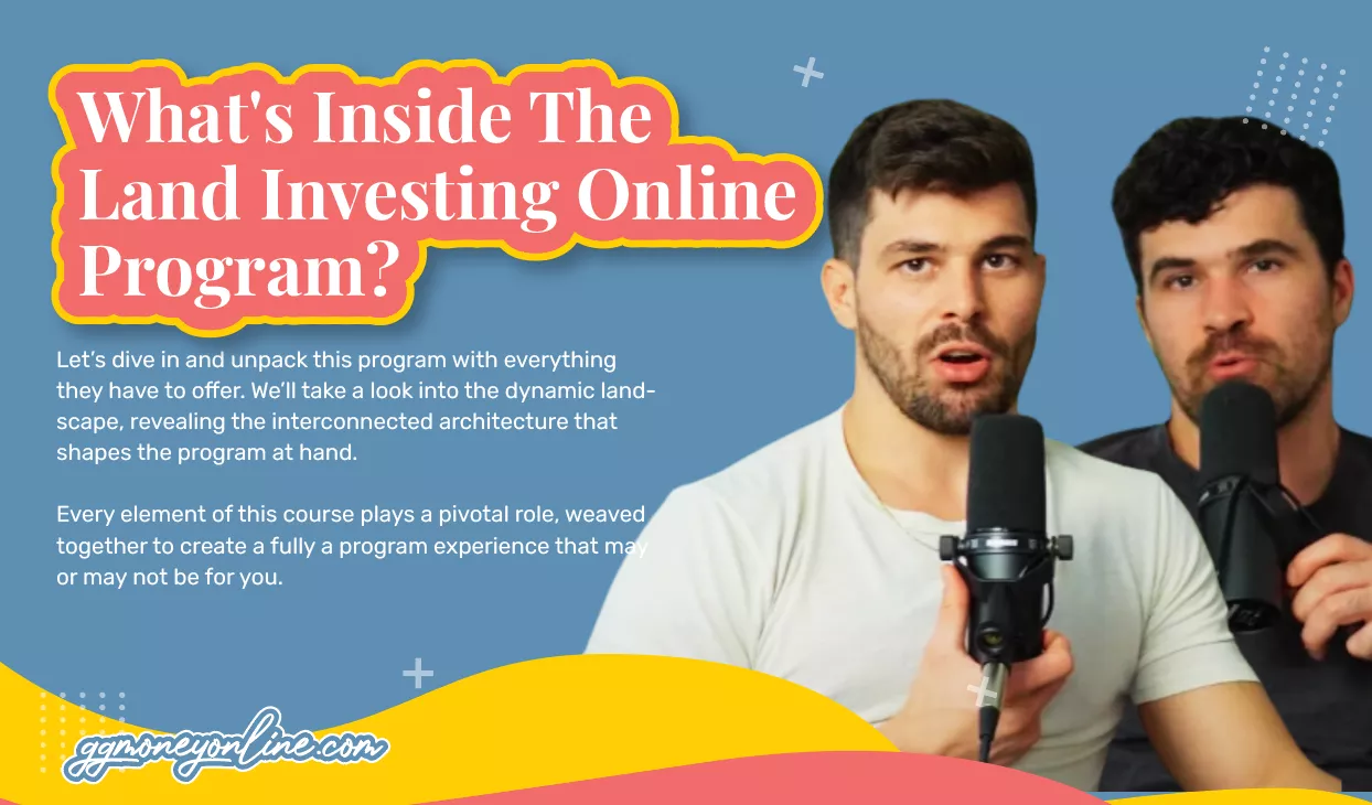 what's inside the land investing online program