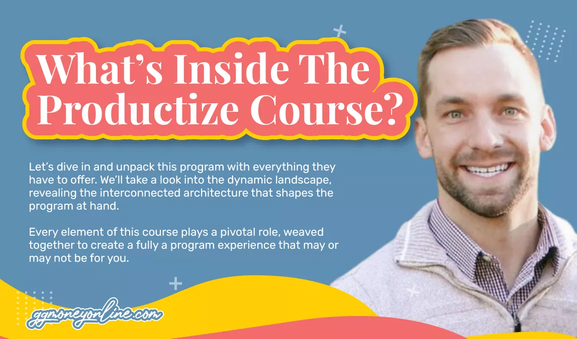 what's inside the productize course