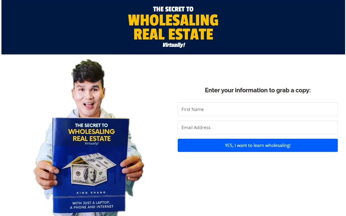 Real Estate Wholesaling Tips With King Khang