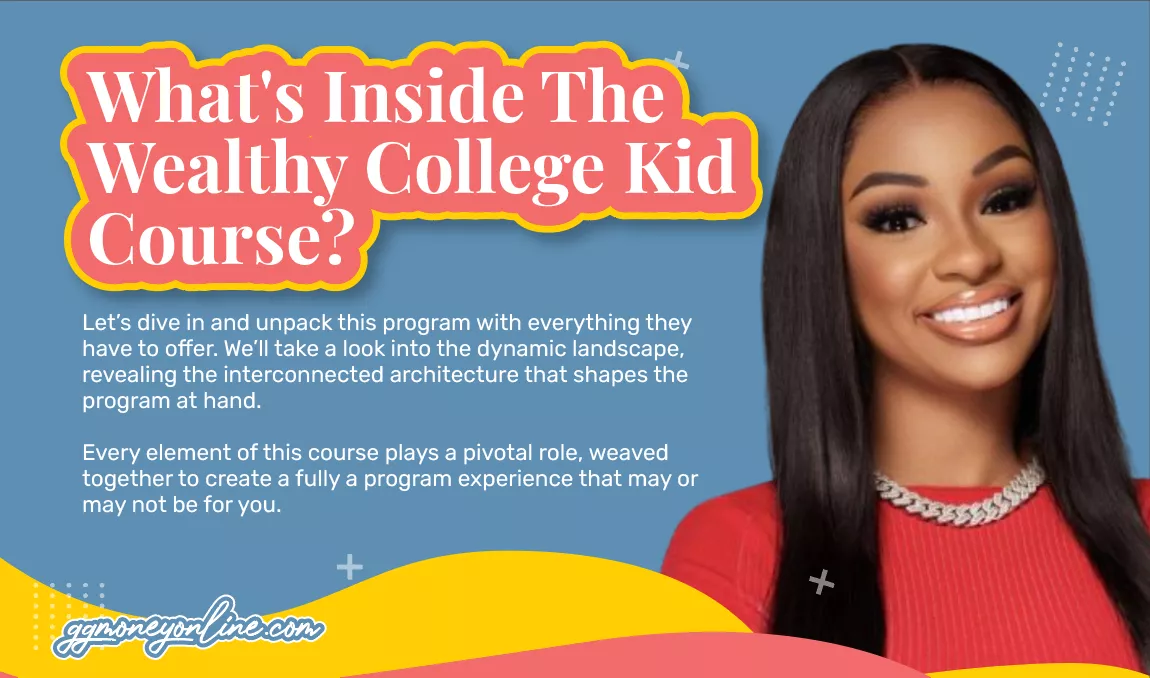 What's Inside The Wealthy College Kid Course?